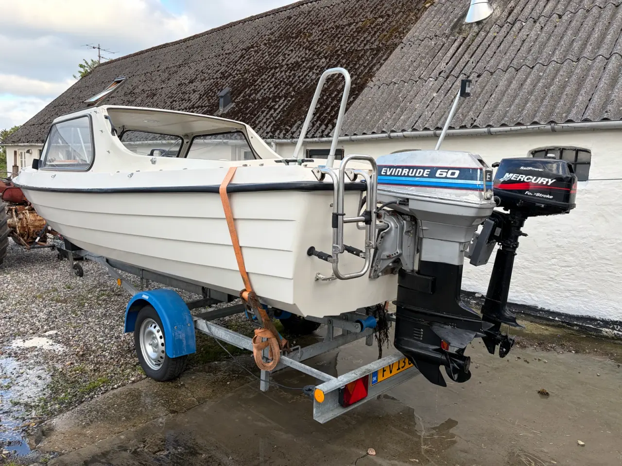 Billede 4 - Ørnvik 550 60 Hk båd