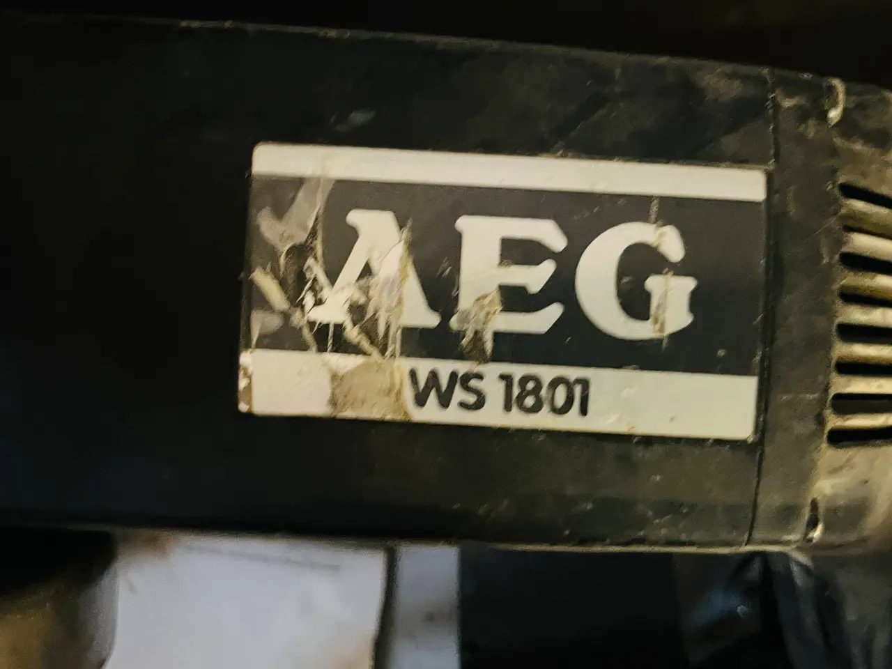Billede 2 - Vinkelsliber AEG WS 1801