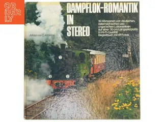 Dampflok-Romantik i stereo LP-bog fra Kosmos
