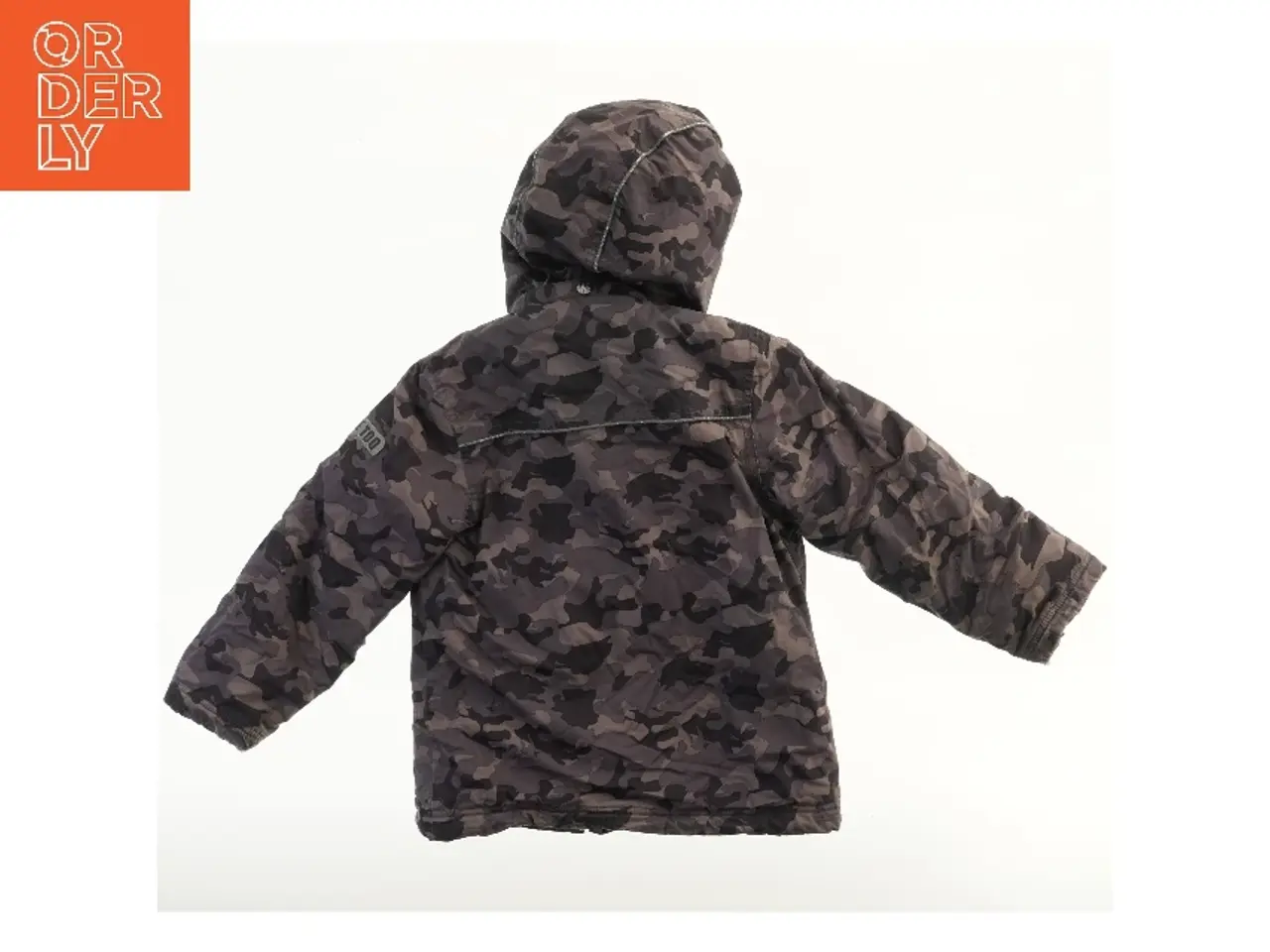 Billede 1 - Camouflage vinterjakke med hætte fra Me Too (str. 116)