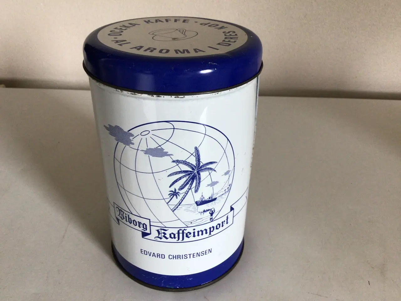 Billede 1 - Viborg Kaffeimport Edvard Christensen kaffe dåse