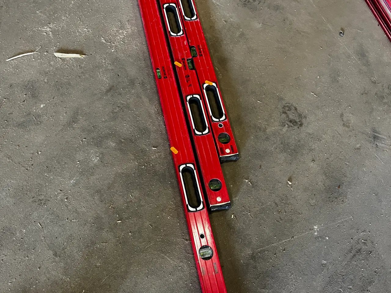 Billede 1 - 3 stk. vaterpas WÜRTH ZEBRA