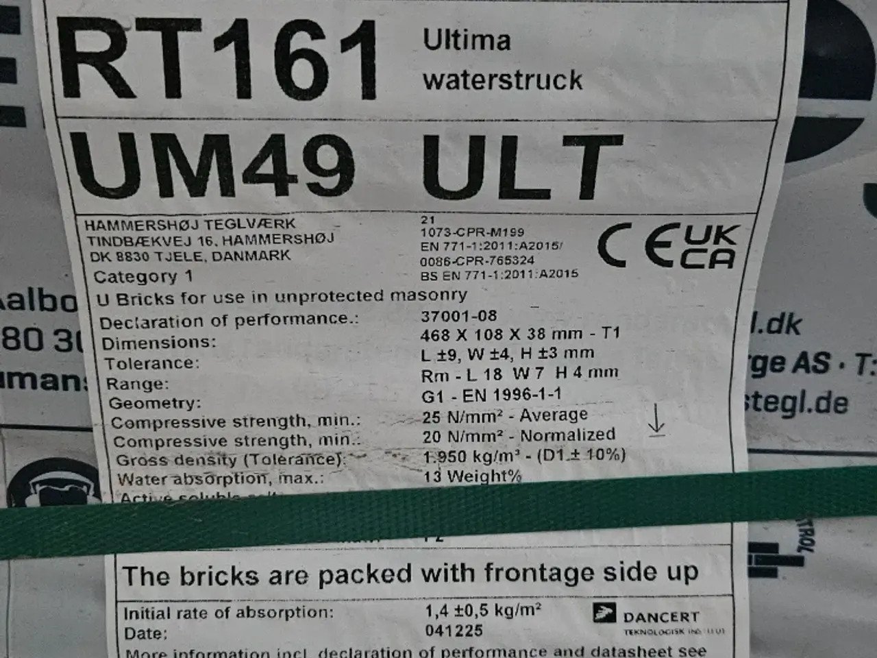 Billede 1 - Specielle mursten fra Randerstegl