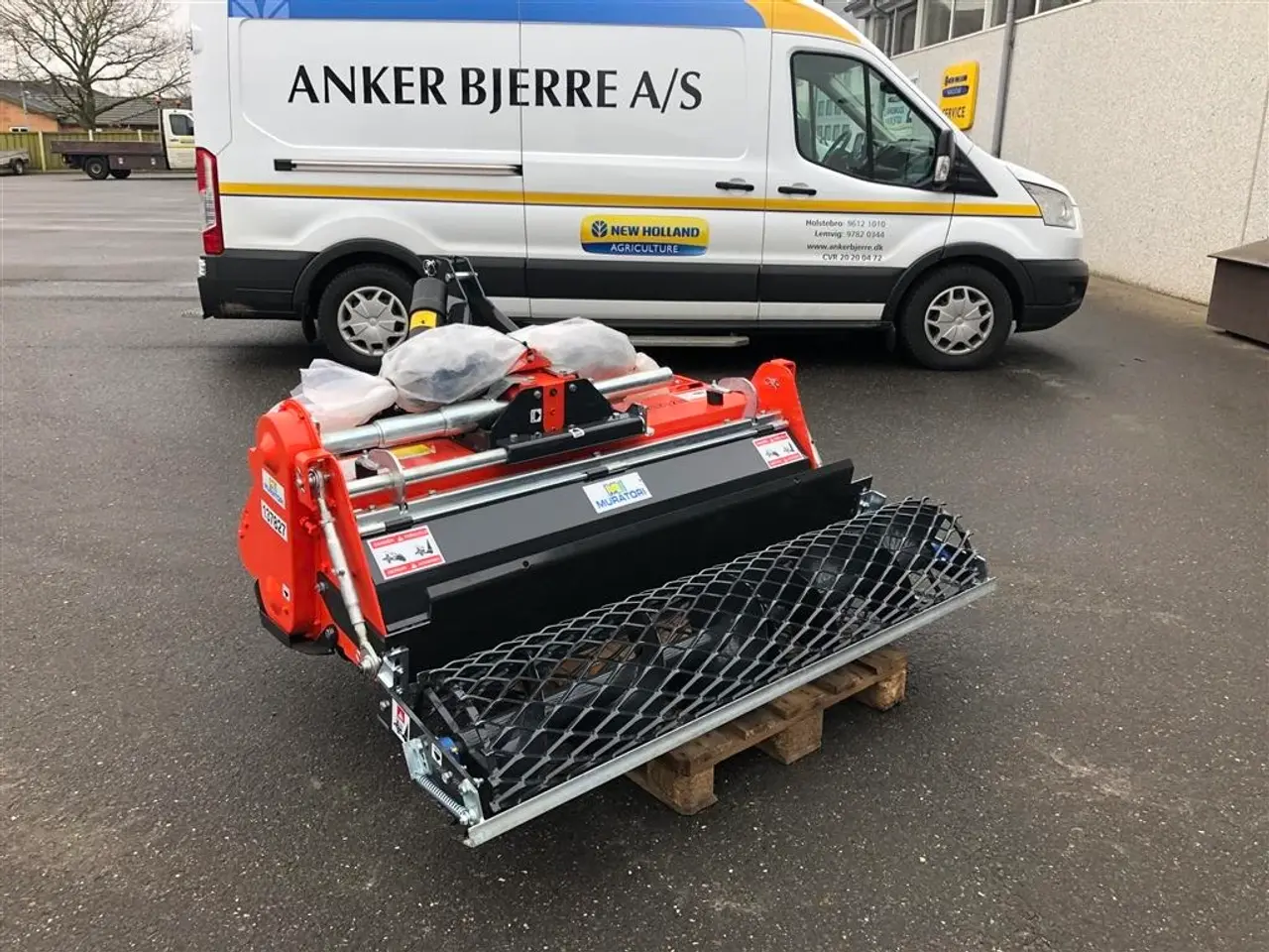 Billede 6 - Muratori MZ62SXL -145 med udjævningsbjælke og pto aksel