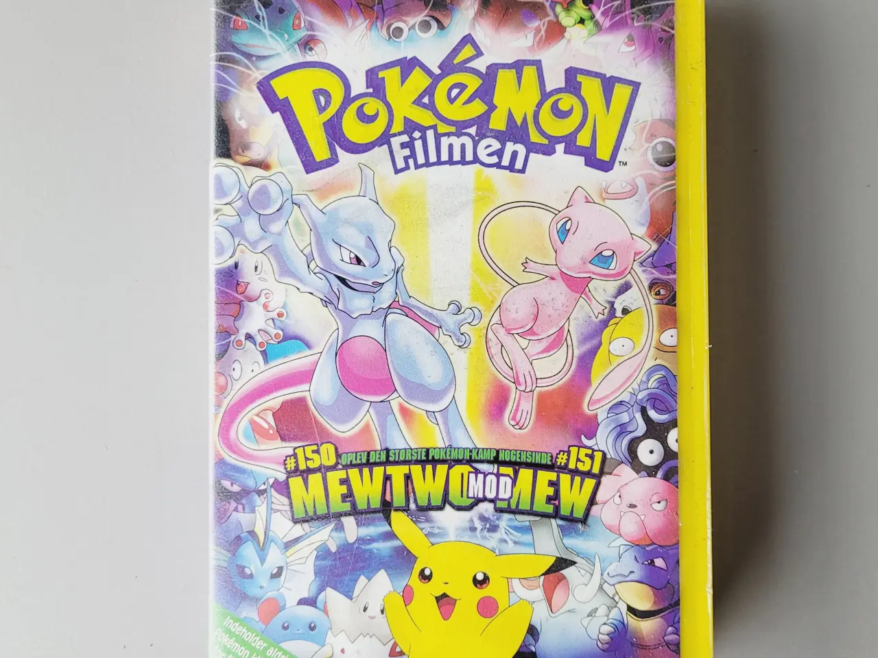 Billede 1 - ⭐️: Pokémon Filmen: Mewtwo mod Mew (VHS) – Dansk t