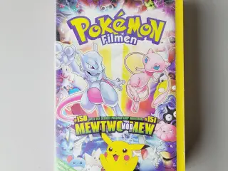 ⭐️: Pokémon Filmen: Mewtwo mod Mew (VHS) – Dansk t