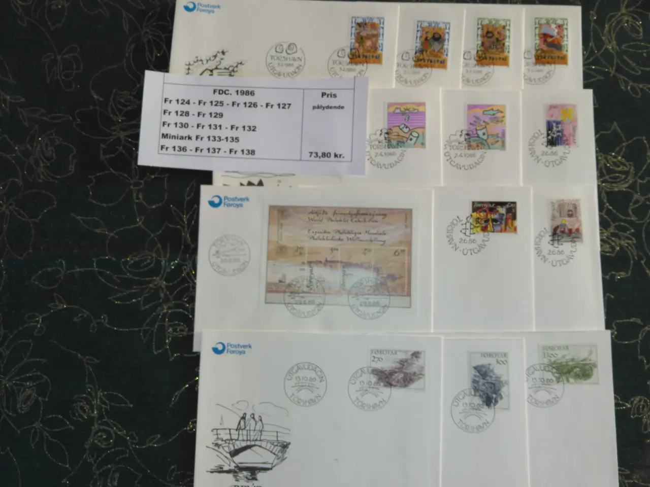 Billede 8 - FR. FDC. 1976-86 til stærk nedsat pris fra 