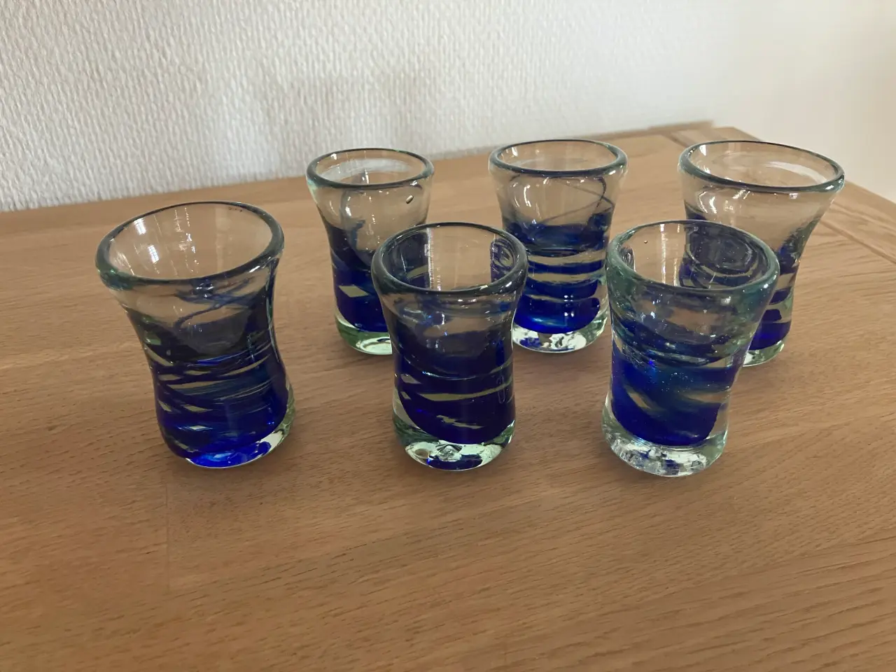 Billede 2 - 6 stk. Portvinsglas Skagen Glaspusteri