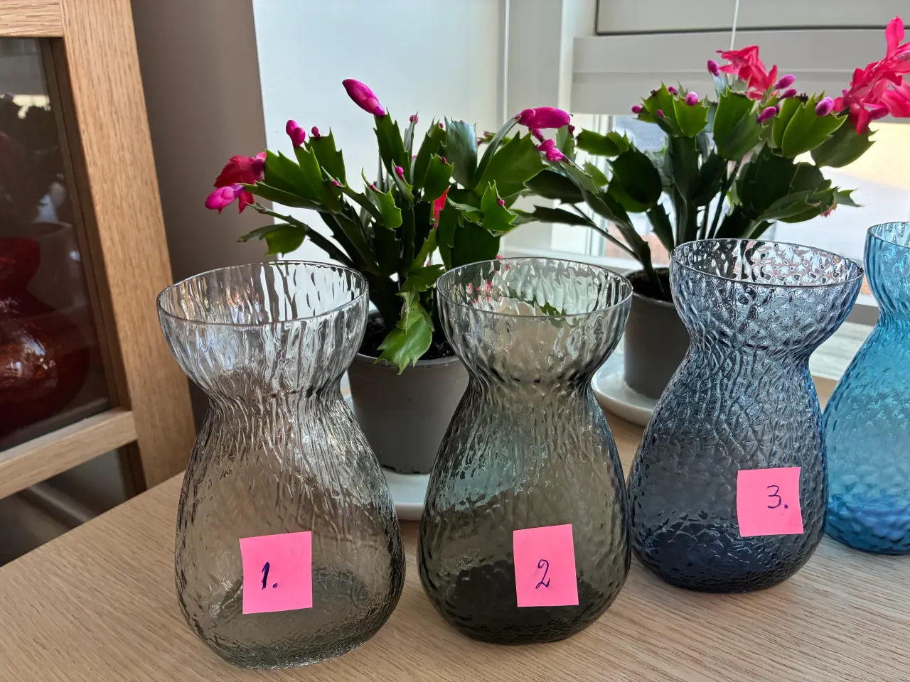 Billede 3 - Hyacintglas - Gl. Holmegaard - 4 stk.