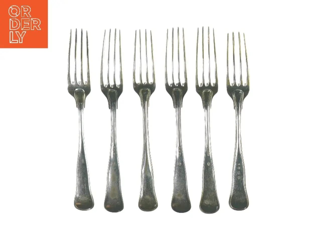 Billede 2 - Gafler (6 stk.) fra Ukendt (str. L:19cm)