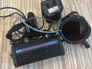 UV lampe m batteriboks