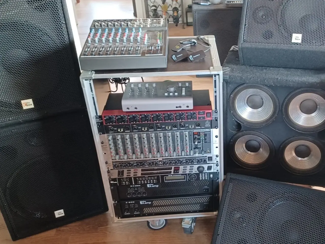 Billede 3 - PA og studie-system/setup.