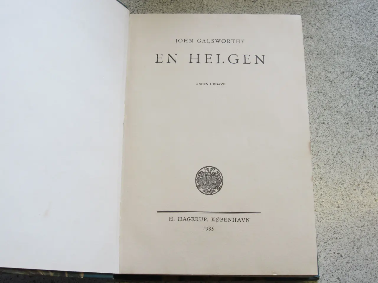 Billede 1 - Bog - En helgen af John Galsworthy