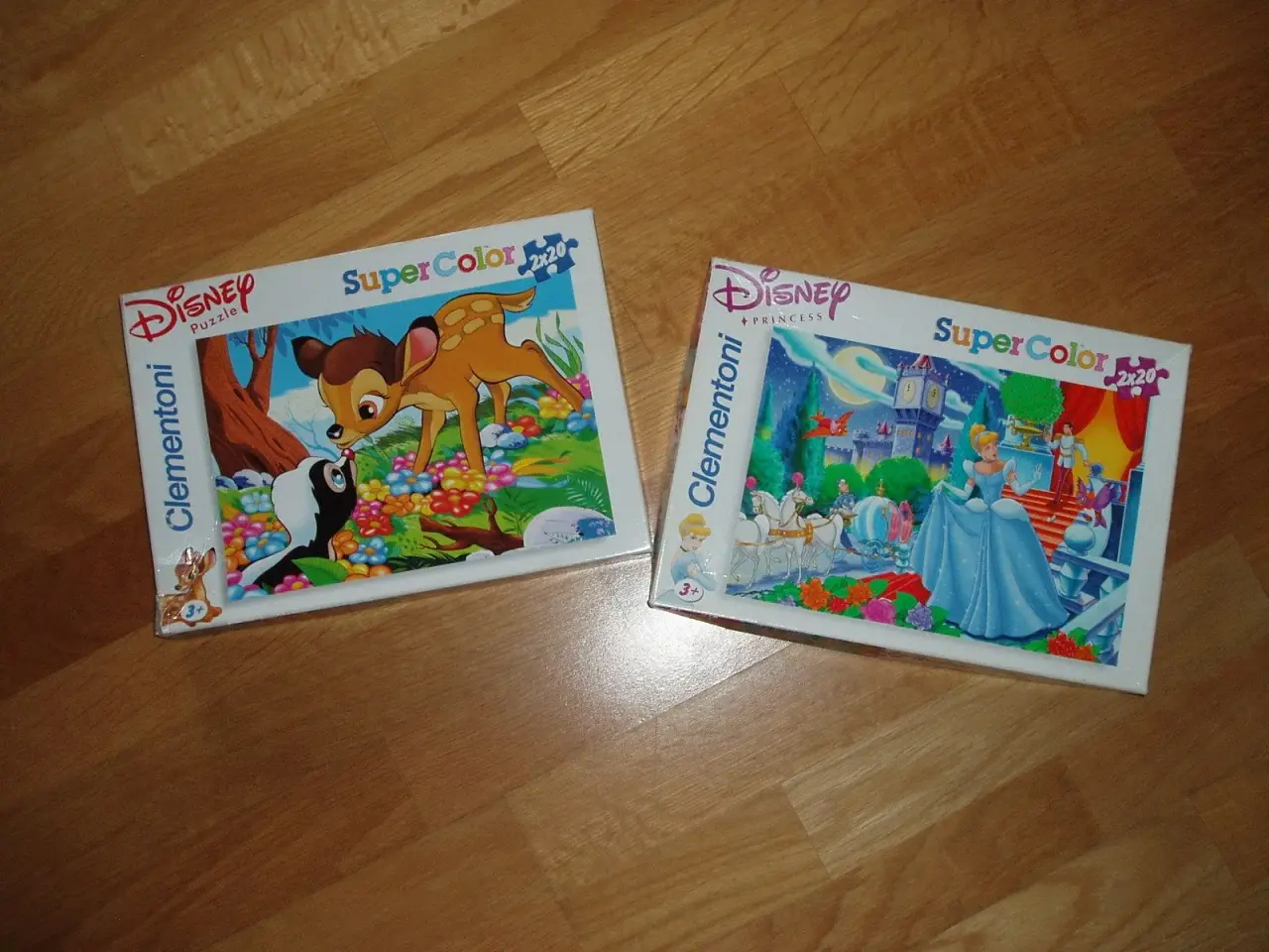 Billede 1 - 2 Disney puslespil m/ Bambi & Prinsesser
