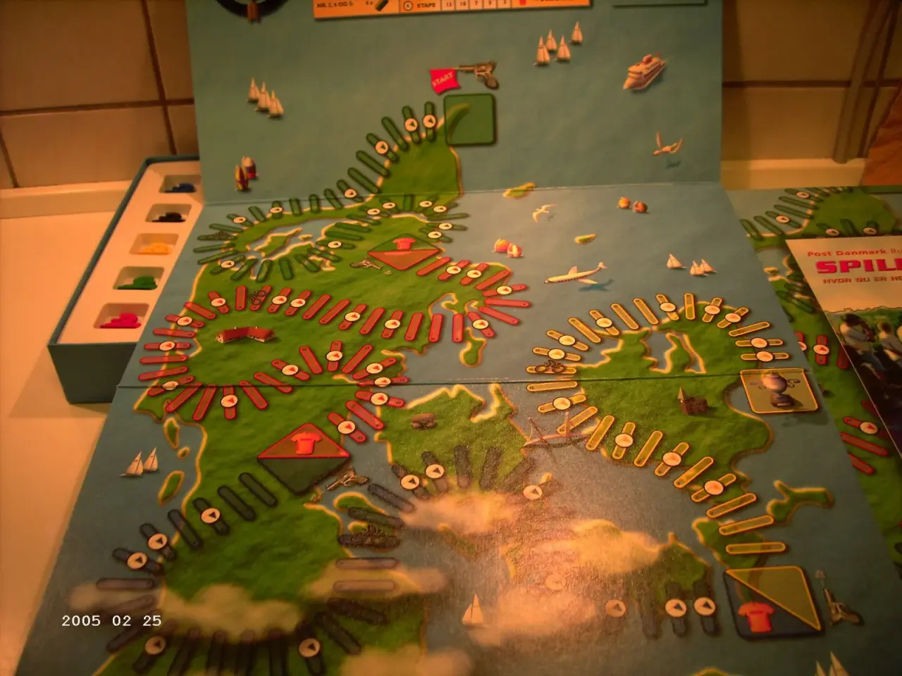 Billede 3 - Post Danmark rundt spillet, som ny
