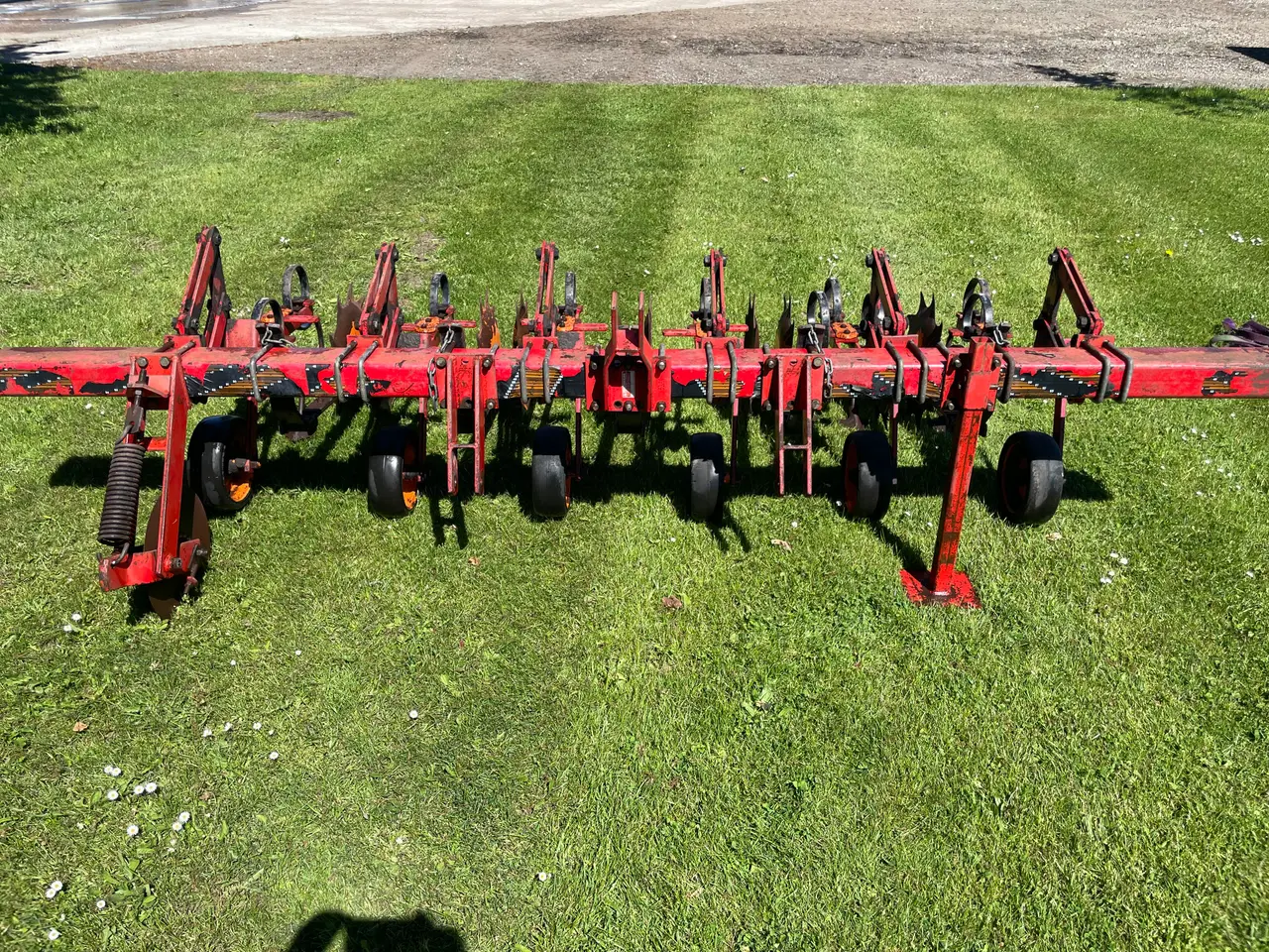 Billede 5 - 5 rækker Kongskilde Vibro Crop radrenser.