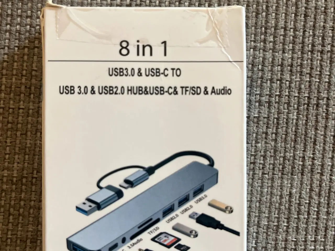 Billede 8 - USB-hub 8-i-1 med USB-C adapter