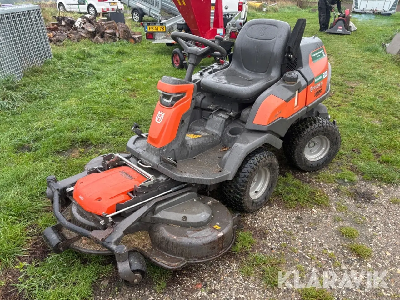 Billede 1 - Græsslåmaskine / frontklipper Husqvarna R420Ts XAWD
