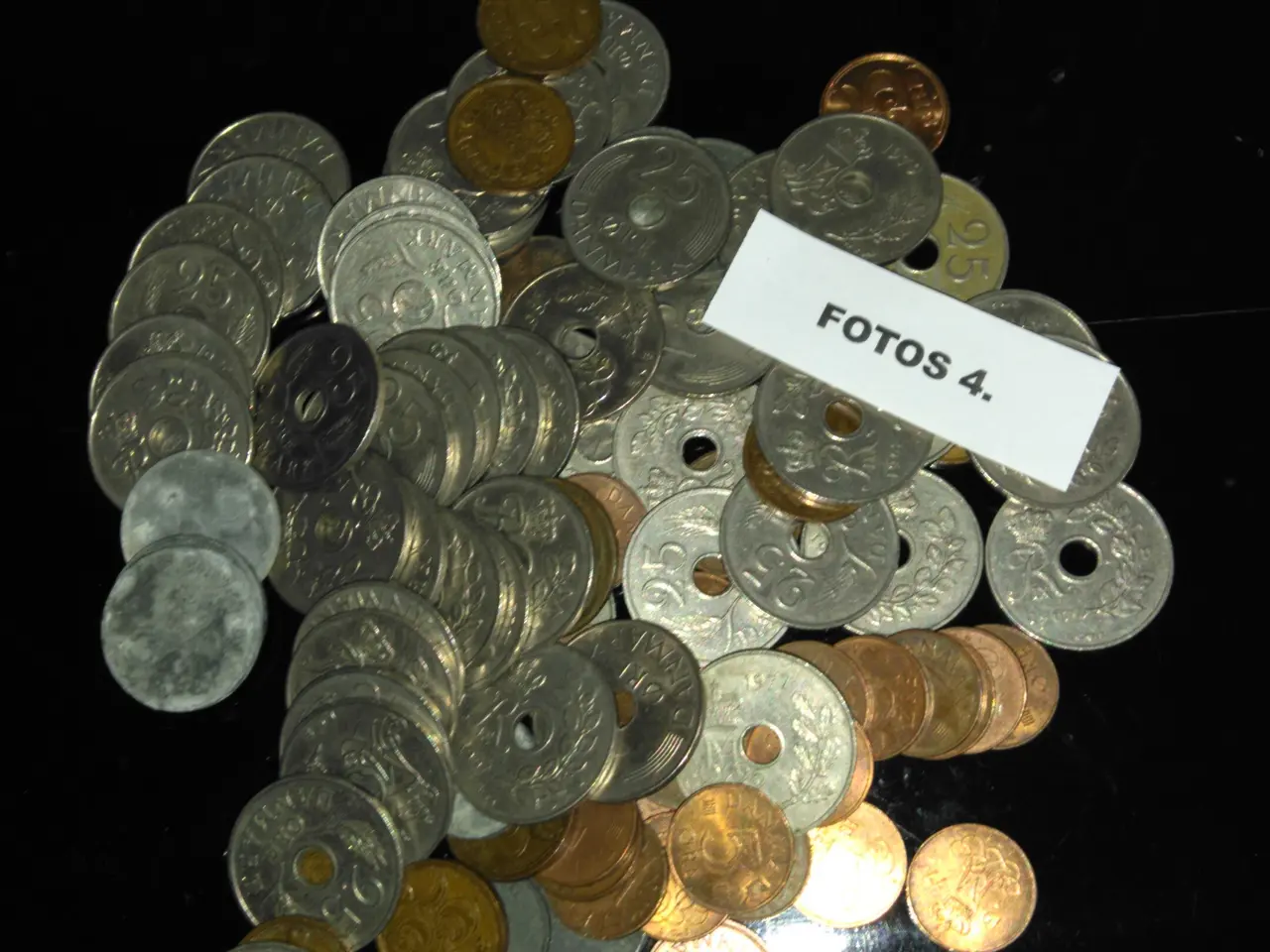 Billede 2 - 108 Danske mønter.