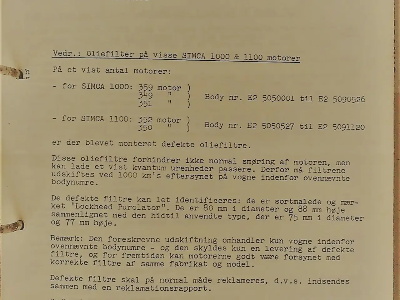 Billede 7 - Chrysler-Simca litteratur.