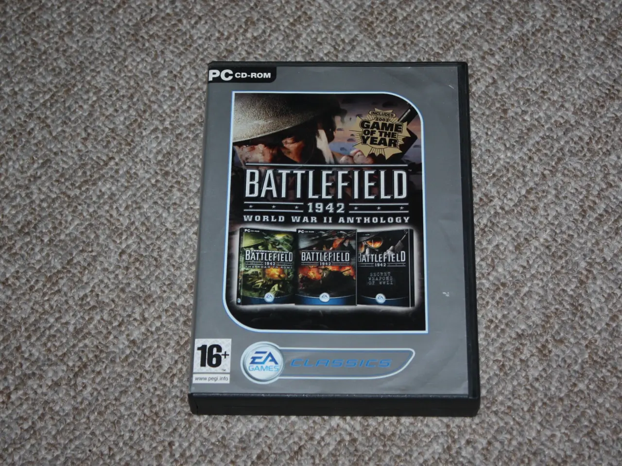 Billede 1 - Battlefield 1942 World War 2 anthology PC spil