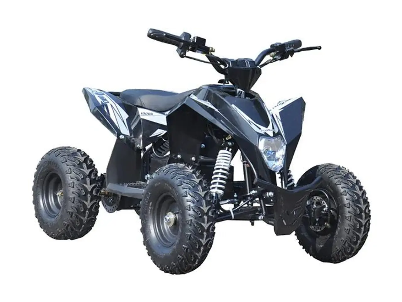 Billede 1 - Elektrisk Børne-ATV – Sort | Stilhed, Sikkerhed & Sjov i Én Pakke!