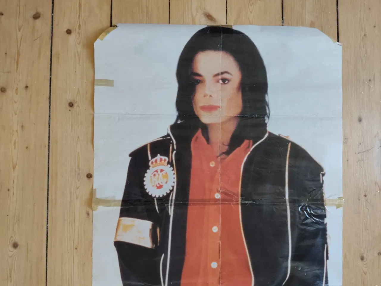 Billede 1 - Lang gammel Michael Jackson plakat