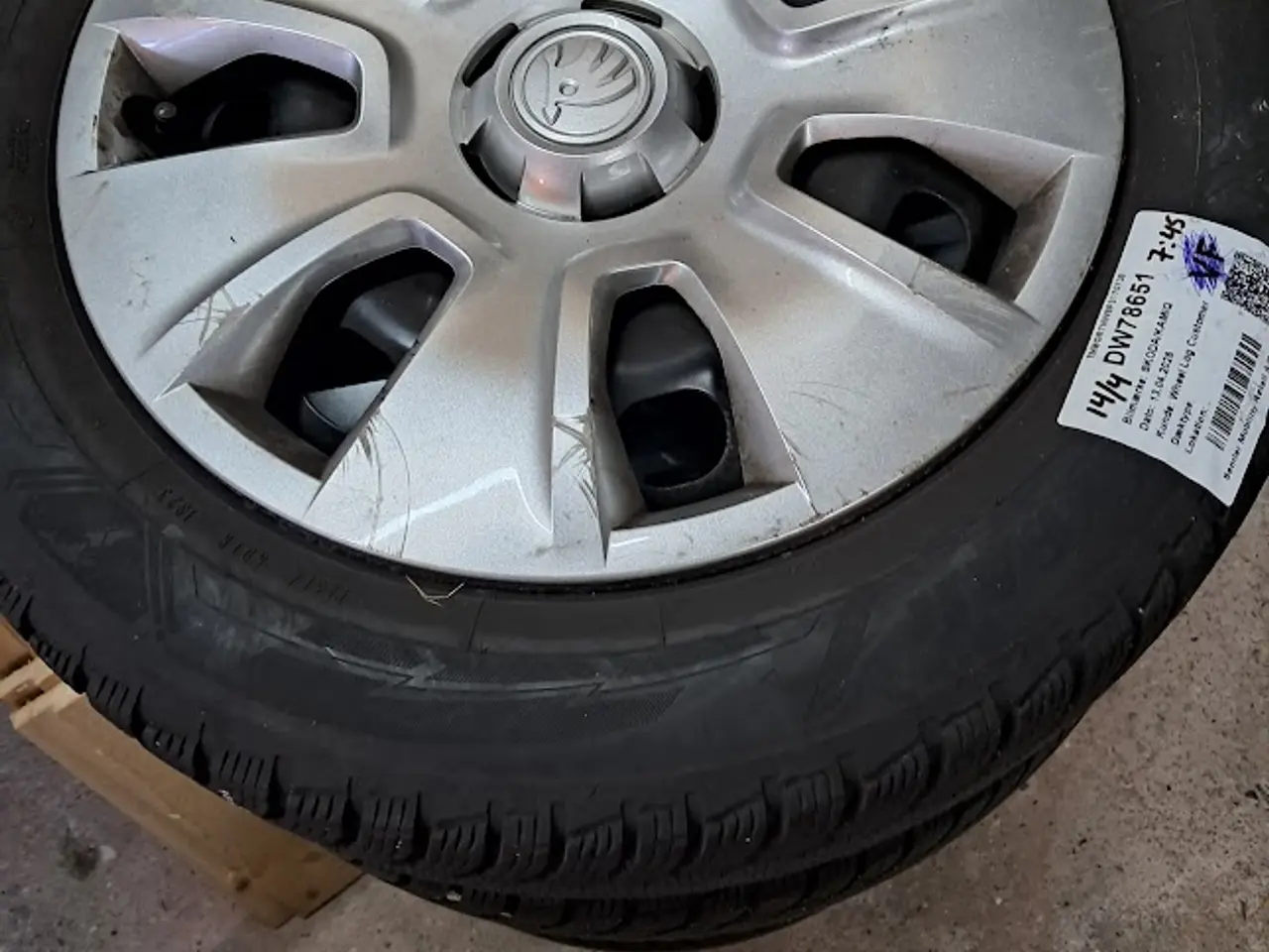 Billede 2 - Vinterhjul passer til Skoda Kamiq