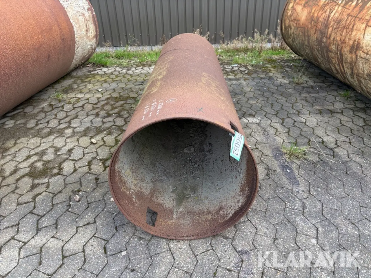 Billede 2 - Casing jern rør 2260x670mm 1 styk