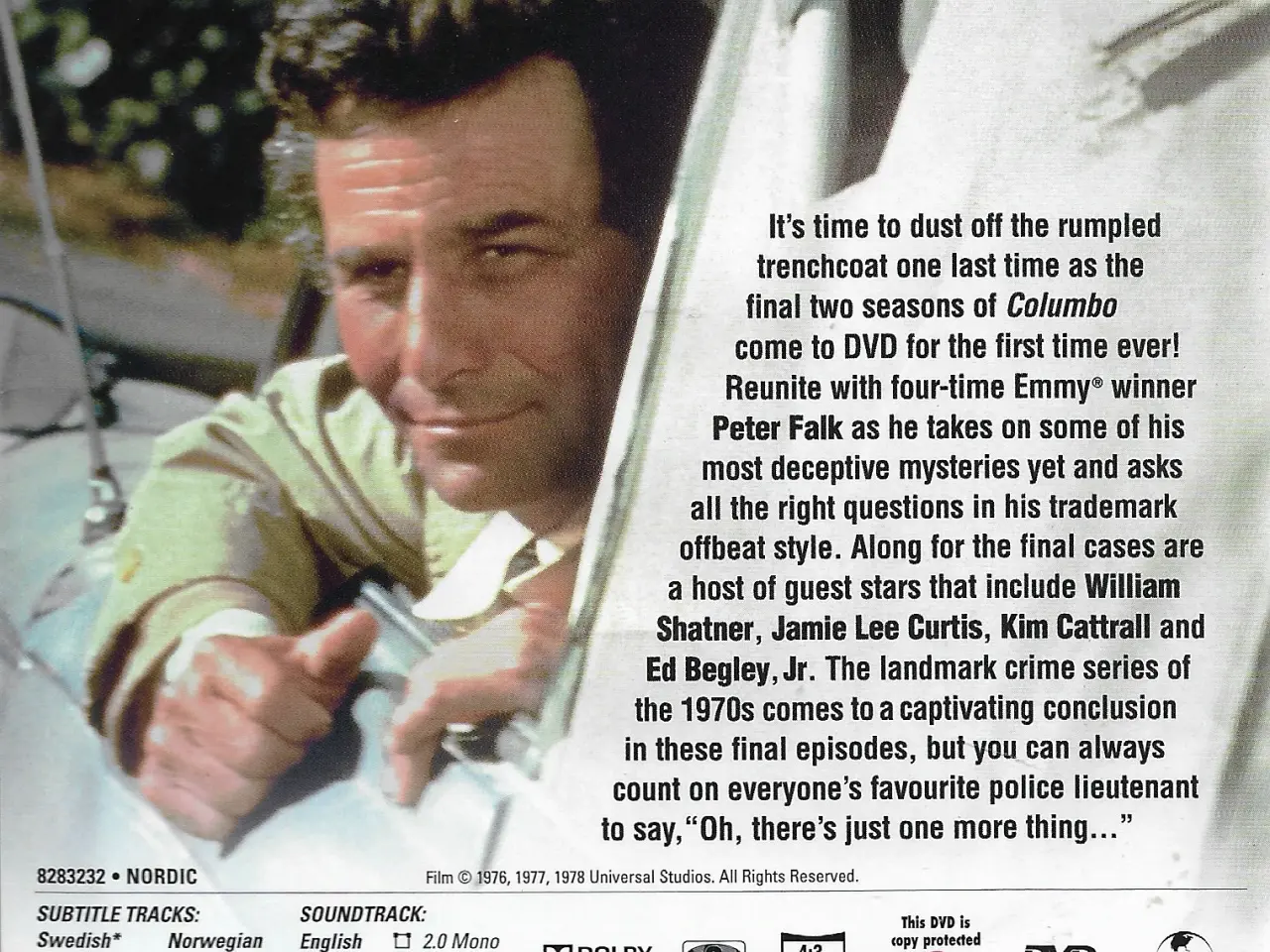 Billede 2 - Columbo: Season 6 & 7 3-disc Danske tekster