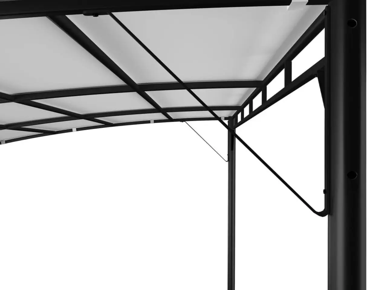 Billede 5 - Fritstående markise 4x3x2,55 m cremefarvet
