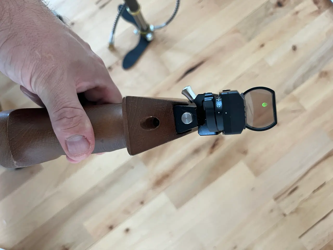 Billede 3 - Luftpistol PCP 4.5mm med håndpumpe