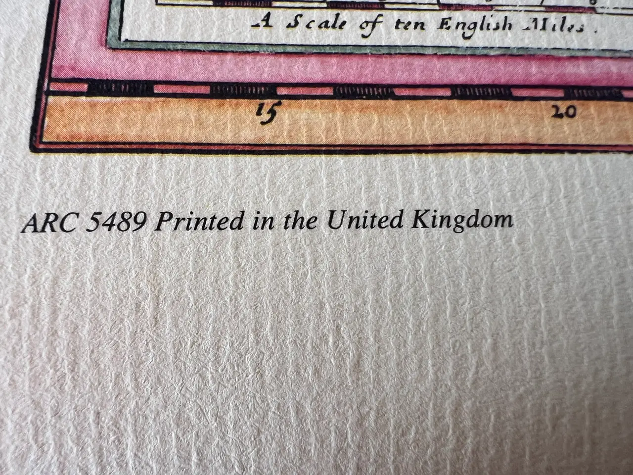 Billede 5 - Genoptrykt Kort over Orkney år 1472
