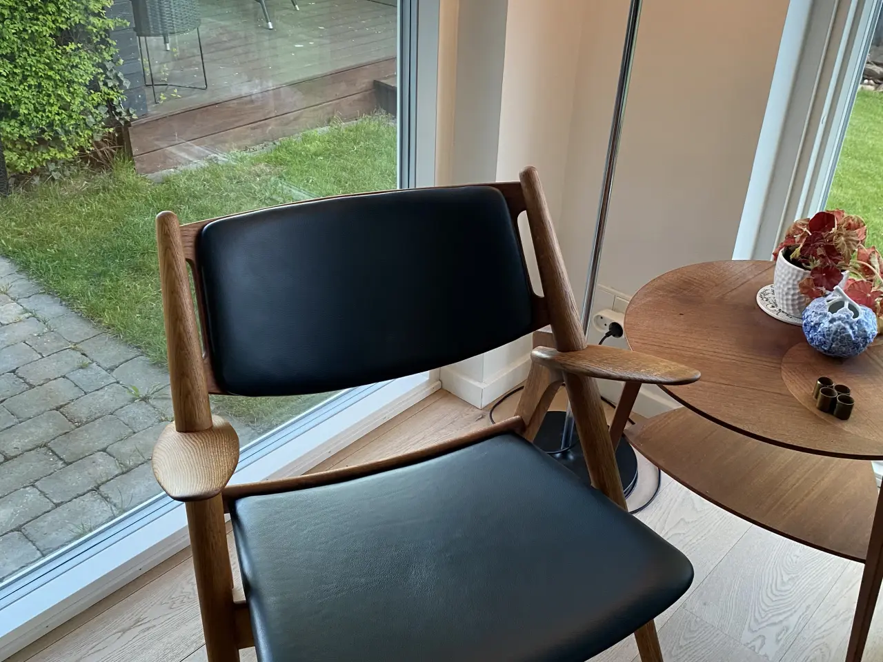 Billede 7 - Wegner stol i eg ch28
