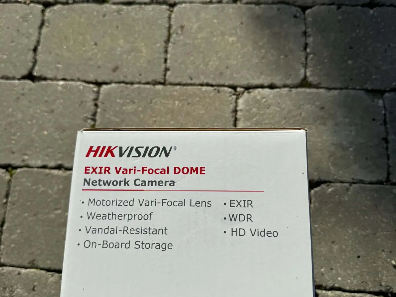 Billede 2 - Hikvision EXIR Vari-Focal Dome netværkskamera H.26