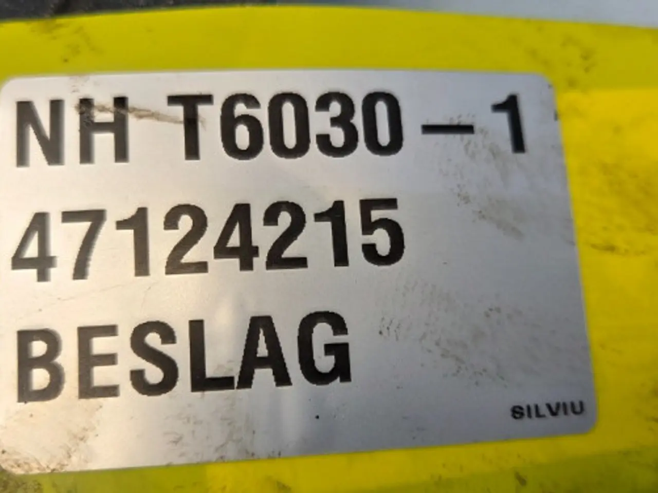 Billede 9 - New Holland T6030 Beslag 47124215