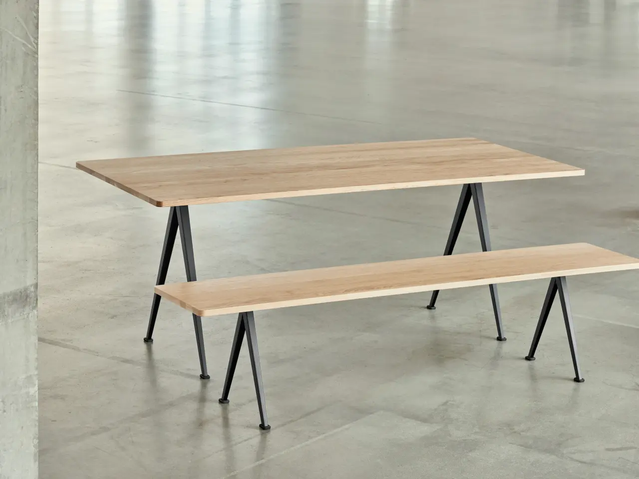 Billede 3 - Hay bænk, model Pyramid Bench 250x46x40