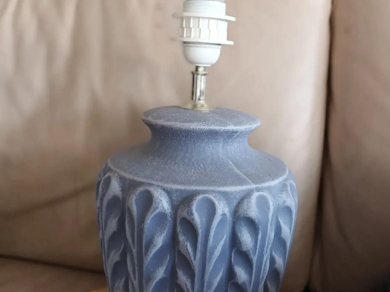 Billede 1 - FLOT KERAMIK BORDLAMPE 45 CM