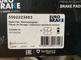 Hyundai Bremseklodser til front