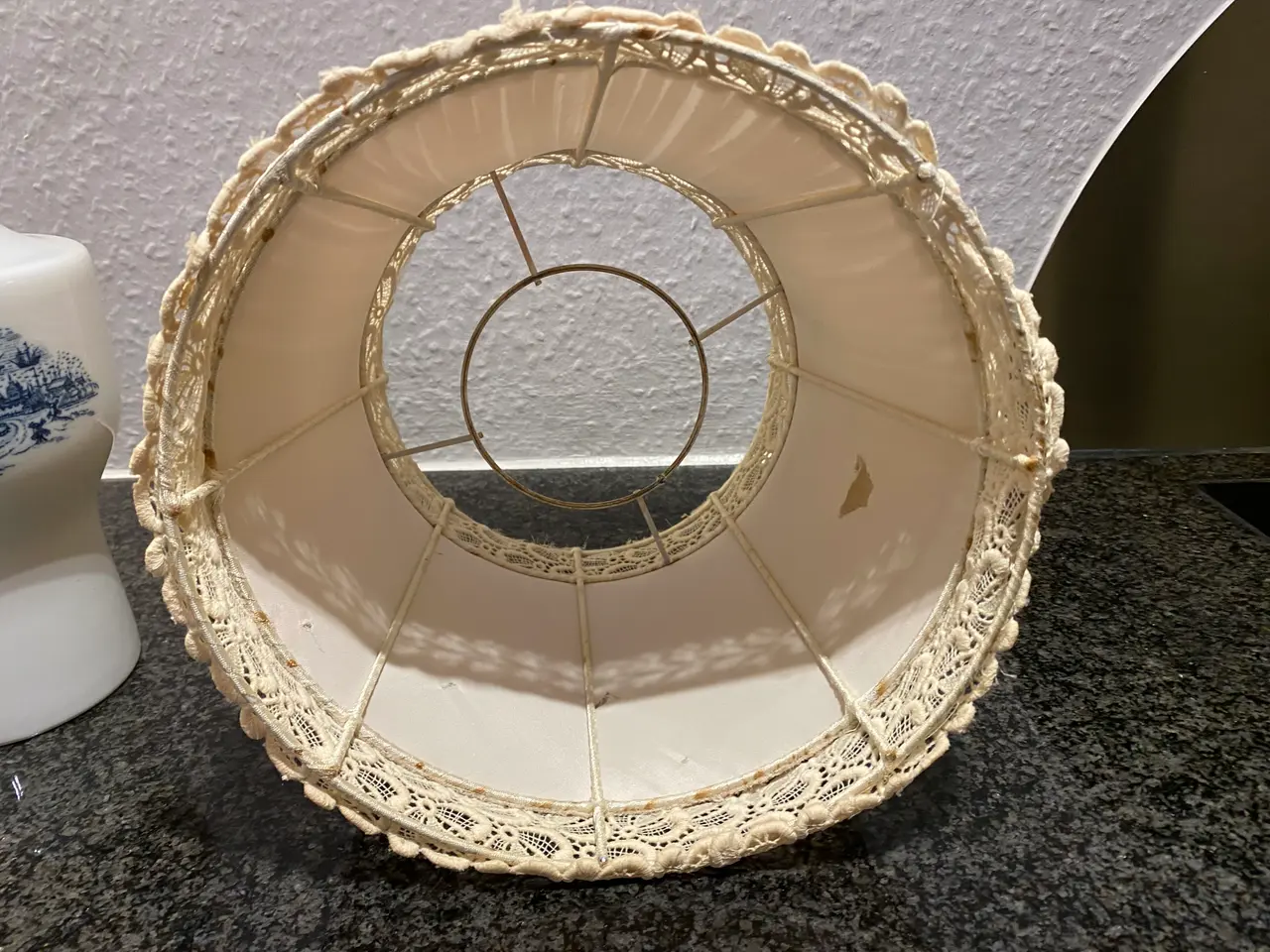 Billede 2 - Vintage lampeskærm
