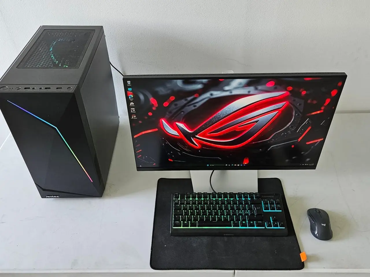 Billede 1 - RTX 3060 Gamer Pc + 27" QHD Skærm