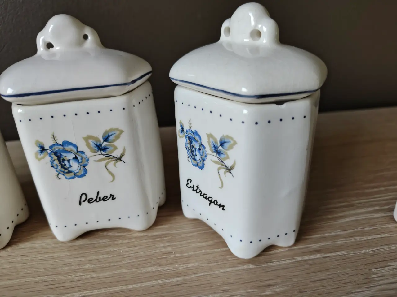 Billede 6 - Fine vintage krydderiglas