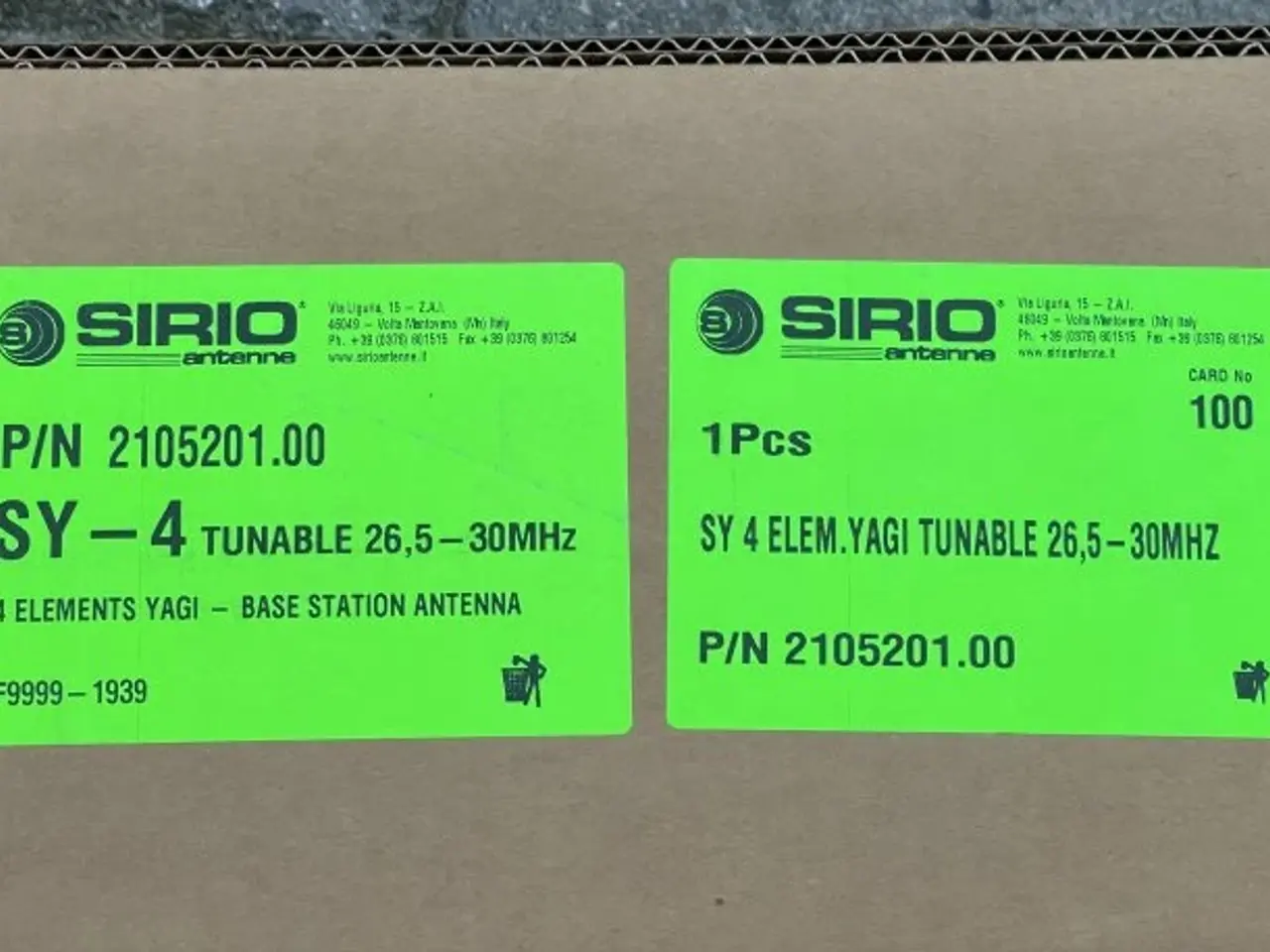 Billede 1 - Sirio SY-4 - 4 Element Yagi Beam Antenne