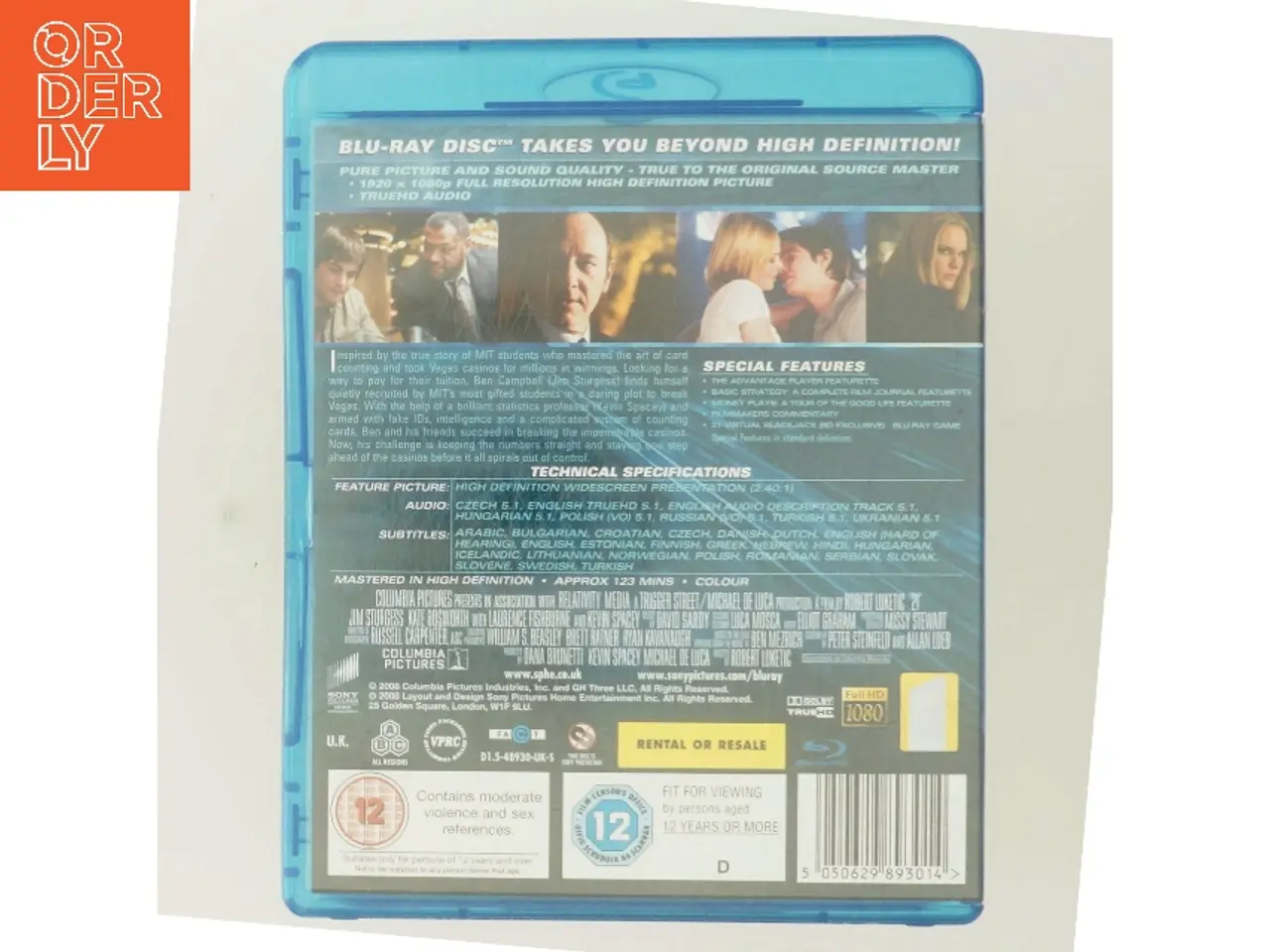 Billede 3 - 21 med Jim Sturgess (DVD)