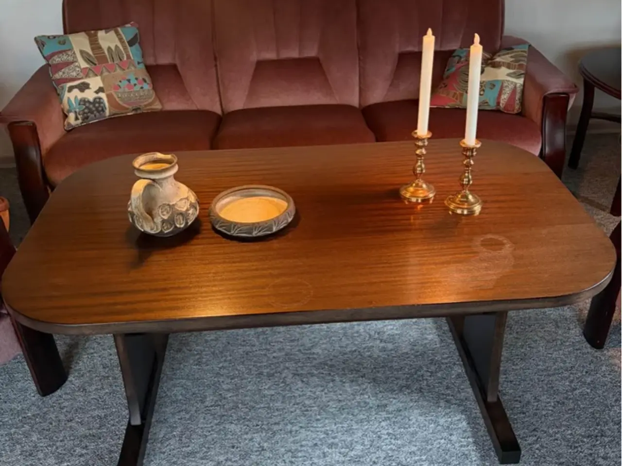 Billede 4 - Sofasæt med 2 stole plus bord