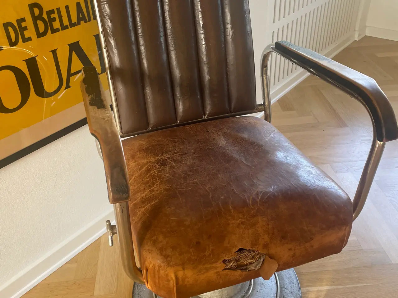 Billede 2 - Fed gammel fransk barber stol