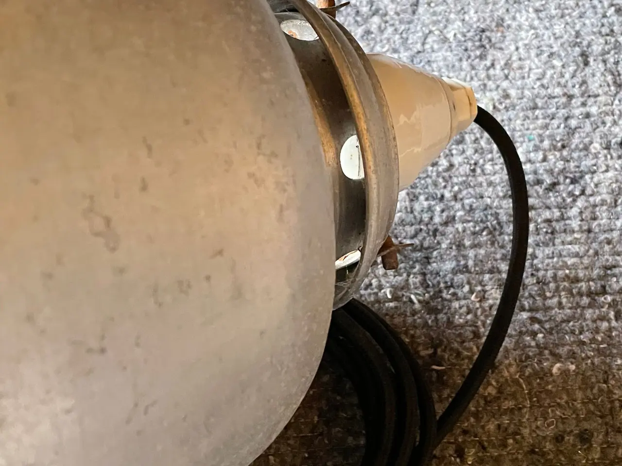 Billede 6 - Fed retro India Sol metal loftslampe