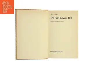 De fem løvers dal af Ken Follett (Bog)