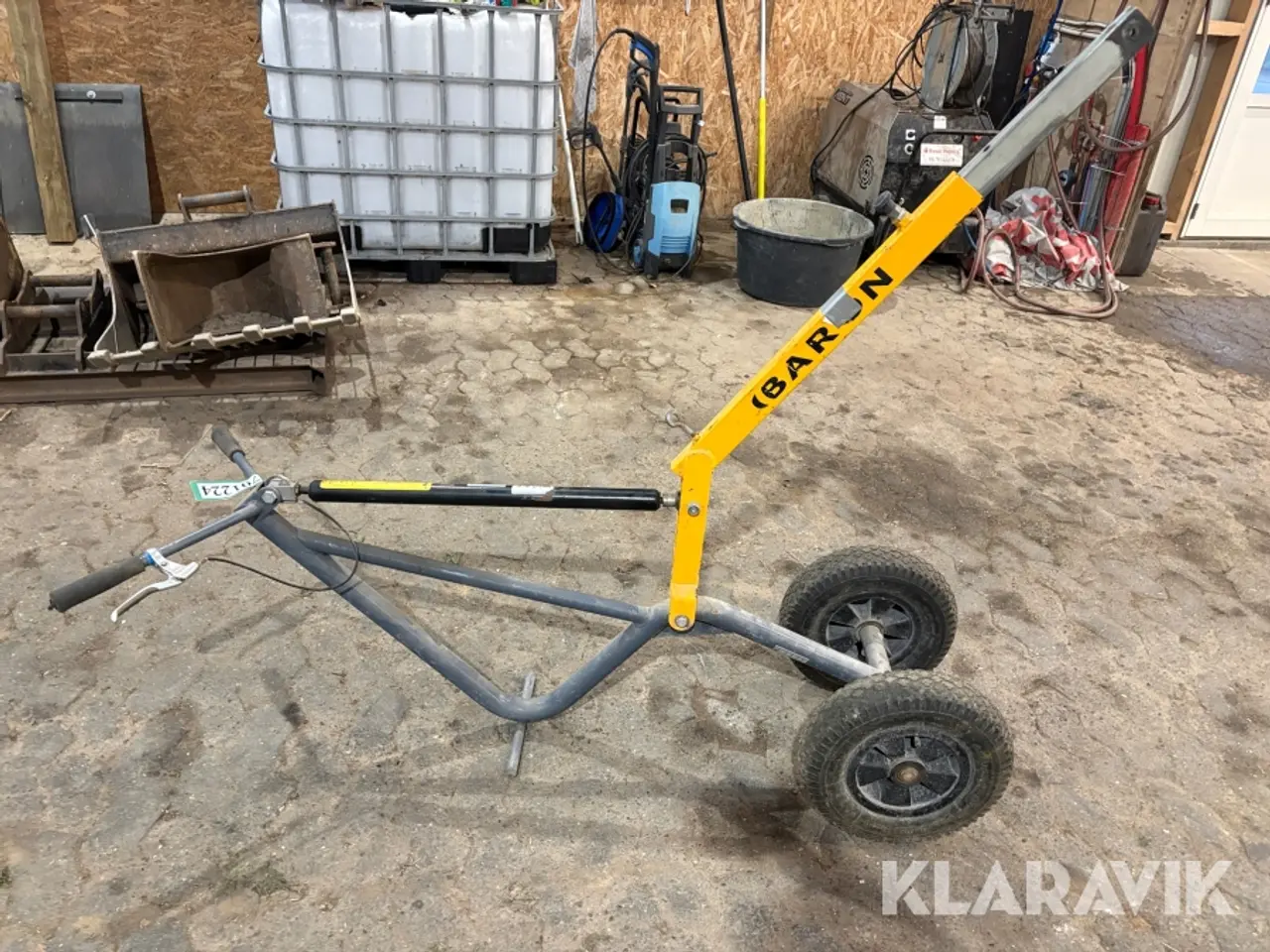 Billede 4 - Fliselægger Baron Tile lifting wagon