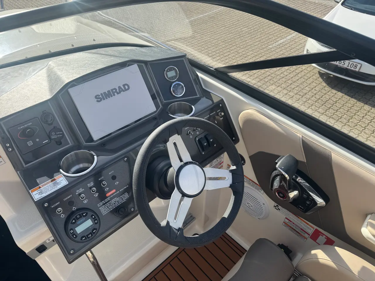 Billede 13 - VR6 Cuddy med 300 hk Mercruiser-EFI V8 6,2L og 2700 kg Variant Bådtrailer
